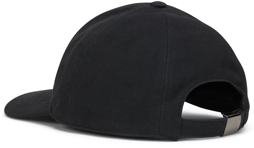 Gucci 854115 Cotton Baseball Cap — Black