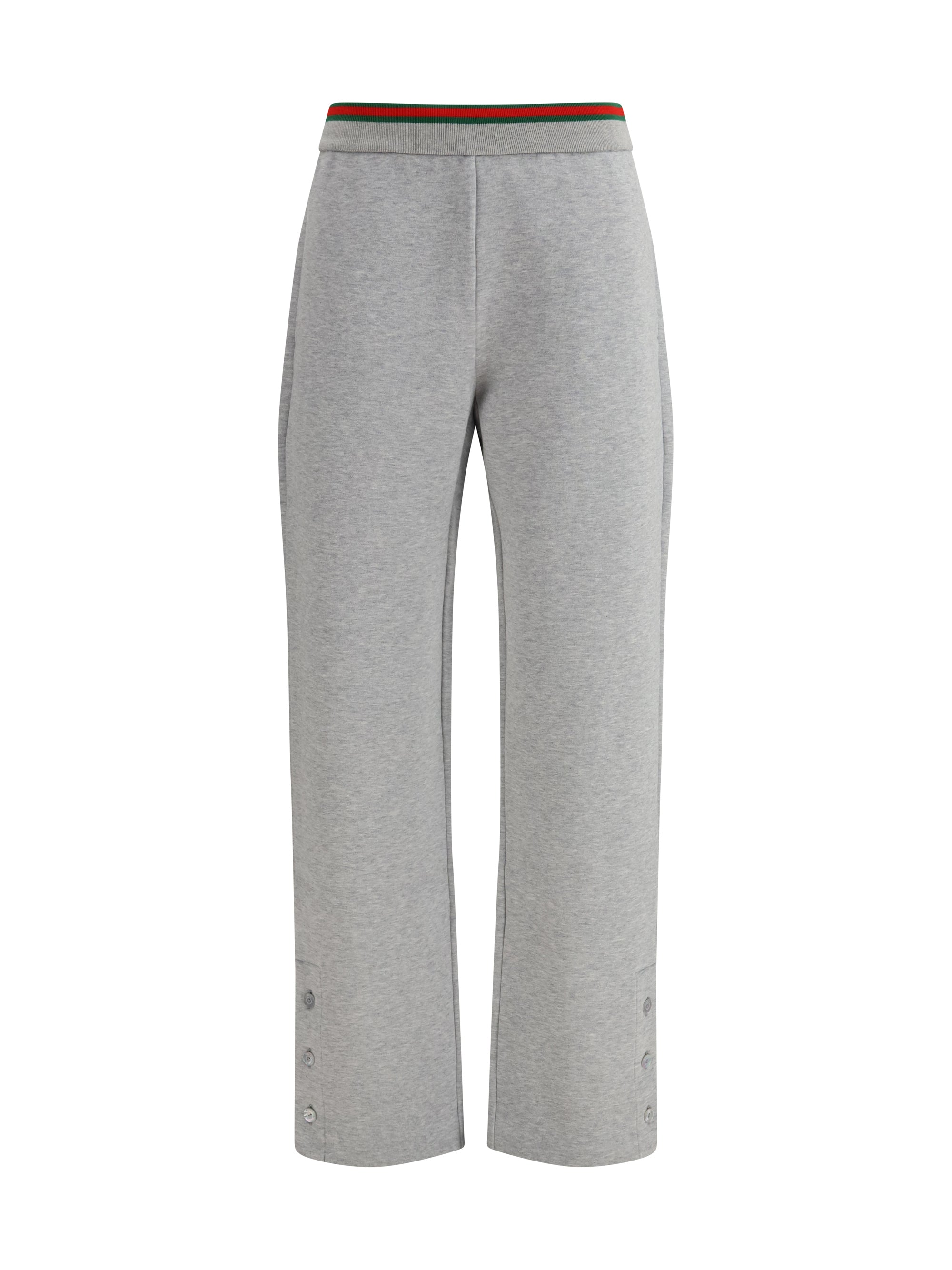 Gucci Cotton Jersey Joggers — Gray
