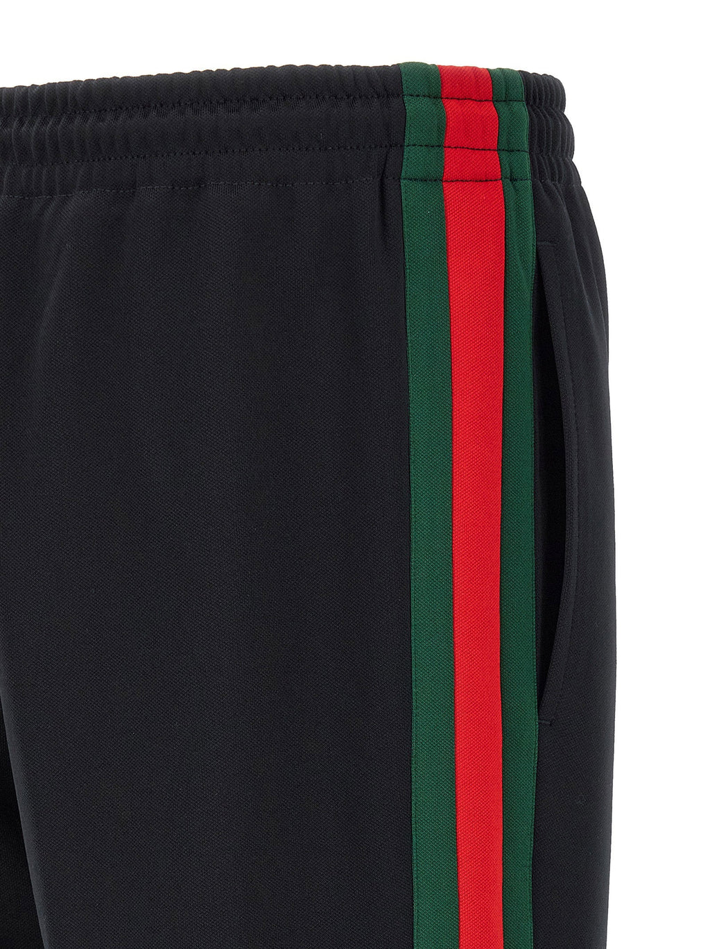 Gucci Nastro Web Joggers — Black