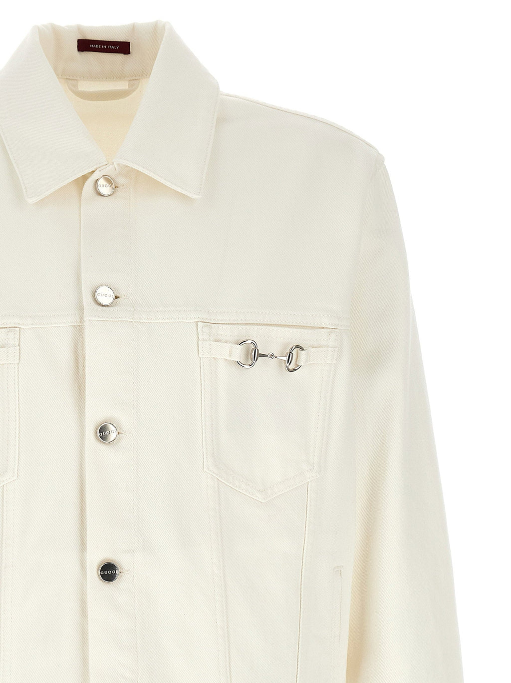 Gucci Morsetto Jacket — cream