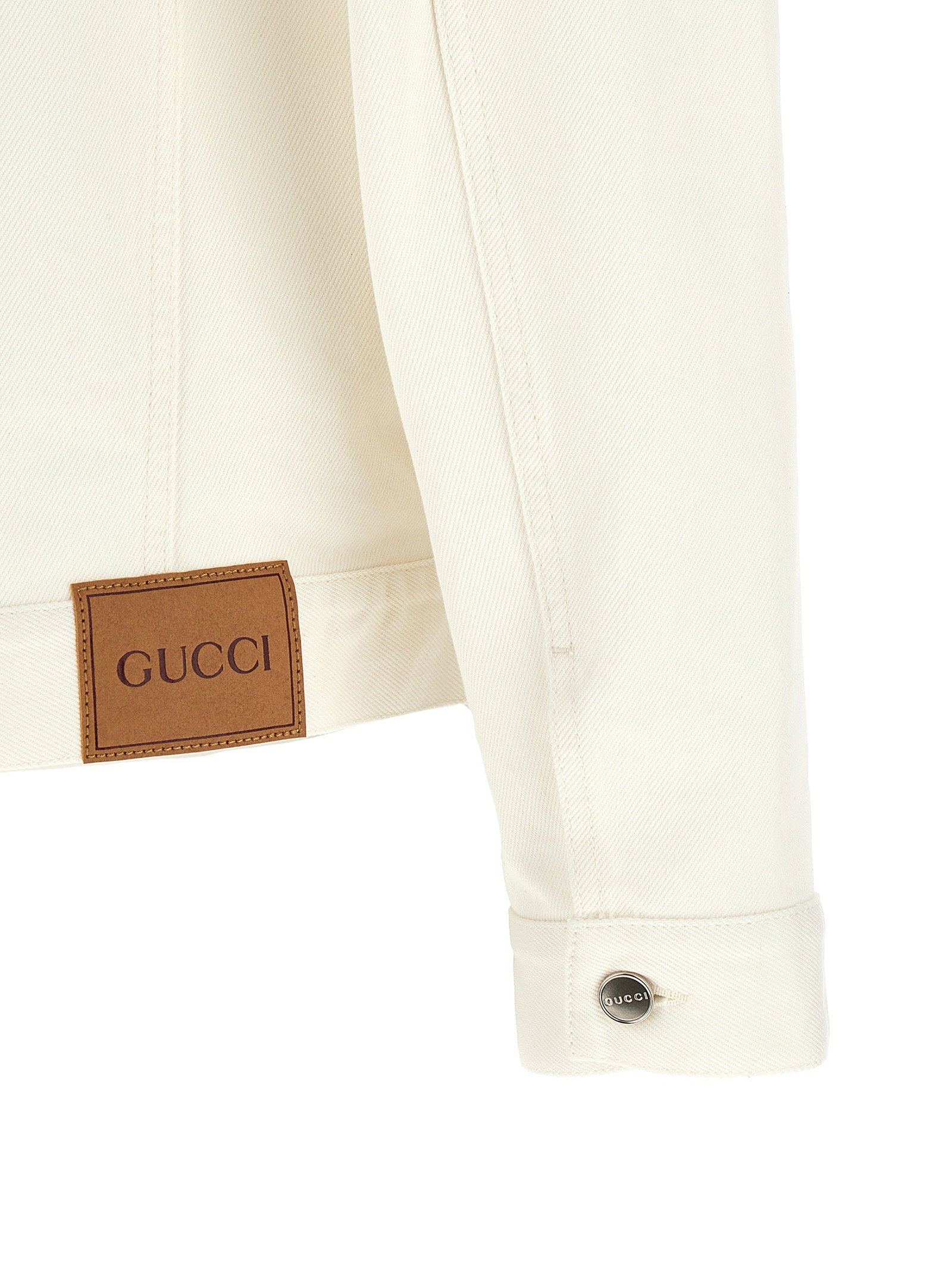 Gucci Morsetto Jacket — cream