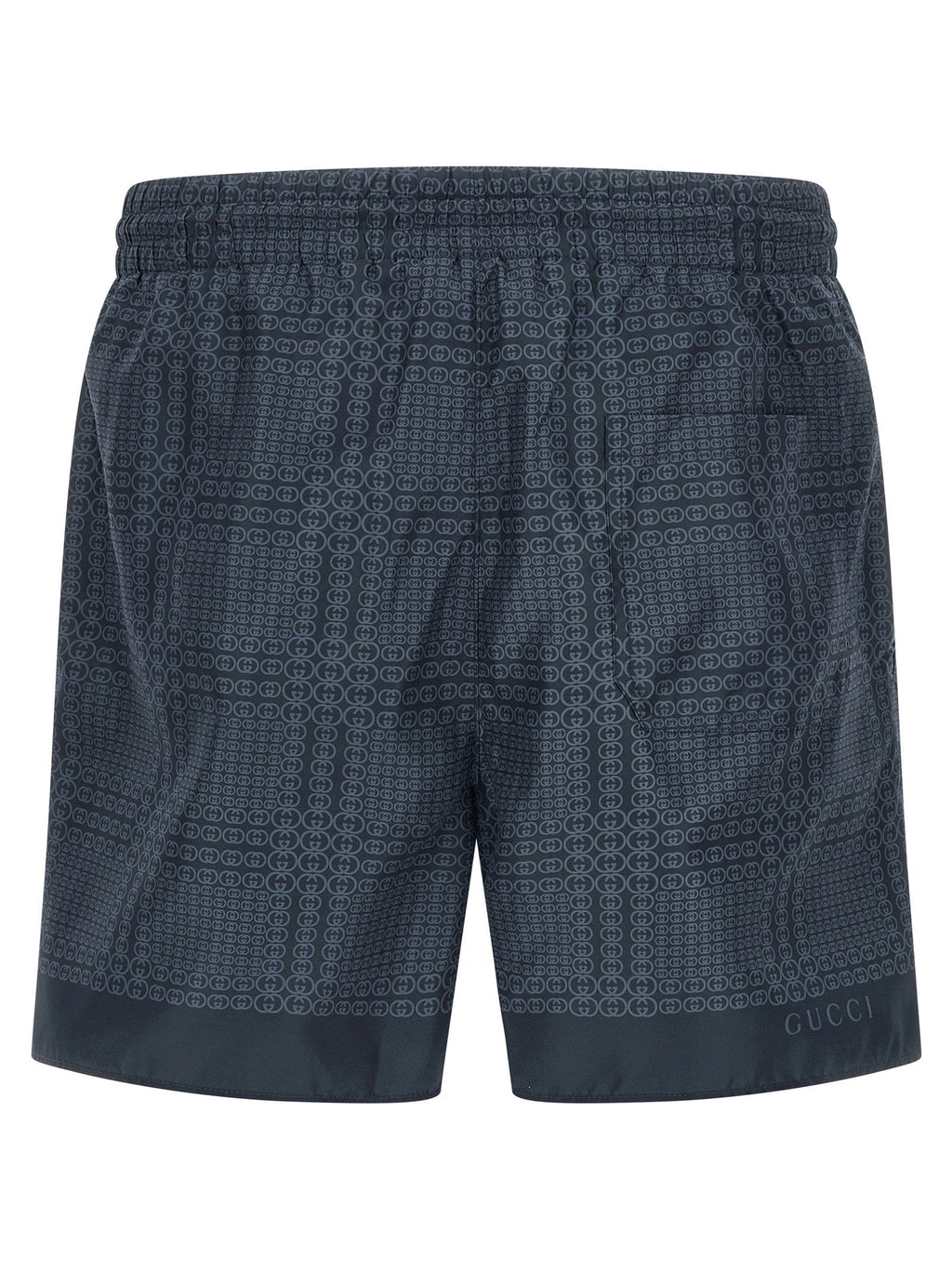 Gucci Gucci Incrocio GG-Print Swim Shorts — Navy