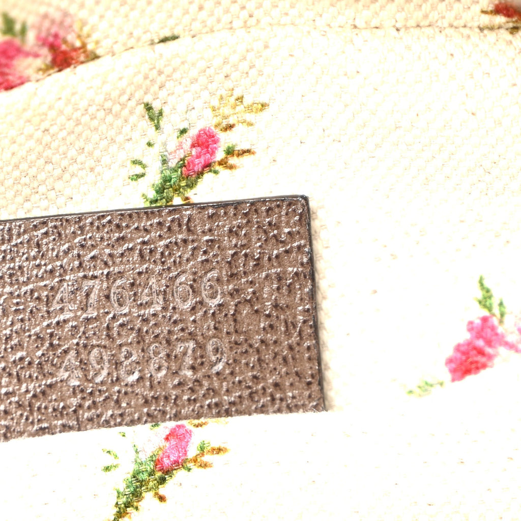 GG Supreme Monogram Web Neo Vintage Shoulder Bag Beige New Acero Crop