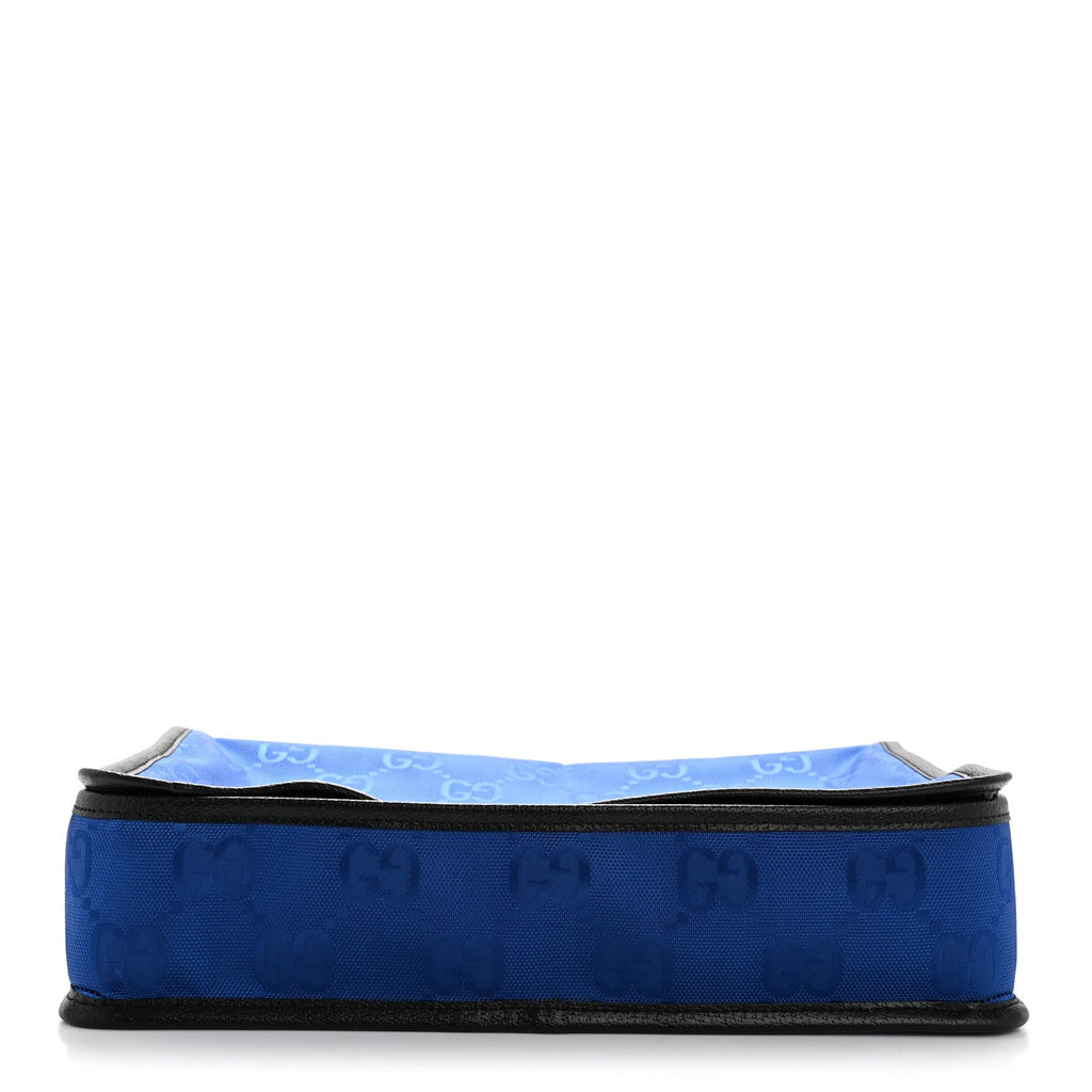 Econyl Nylon Monogram Off The Grid Packing Cube Orient Blue New Plaster