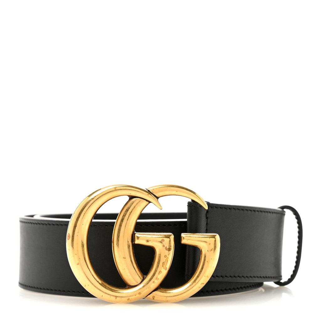 Calfskin Double G 40mm Belt 80 32 Black