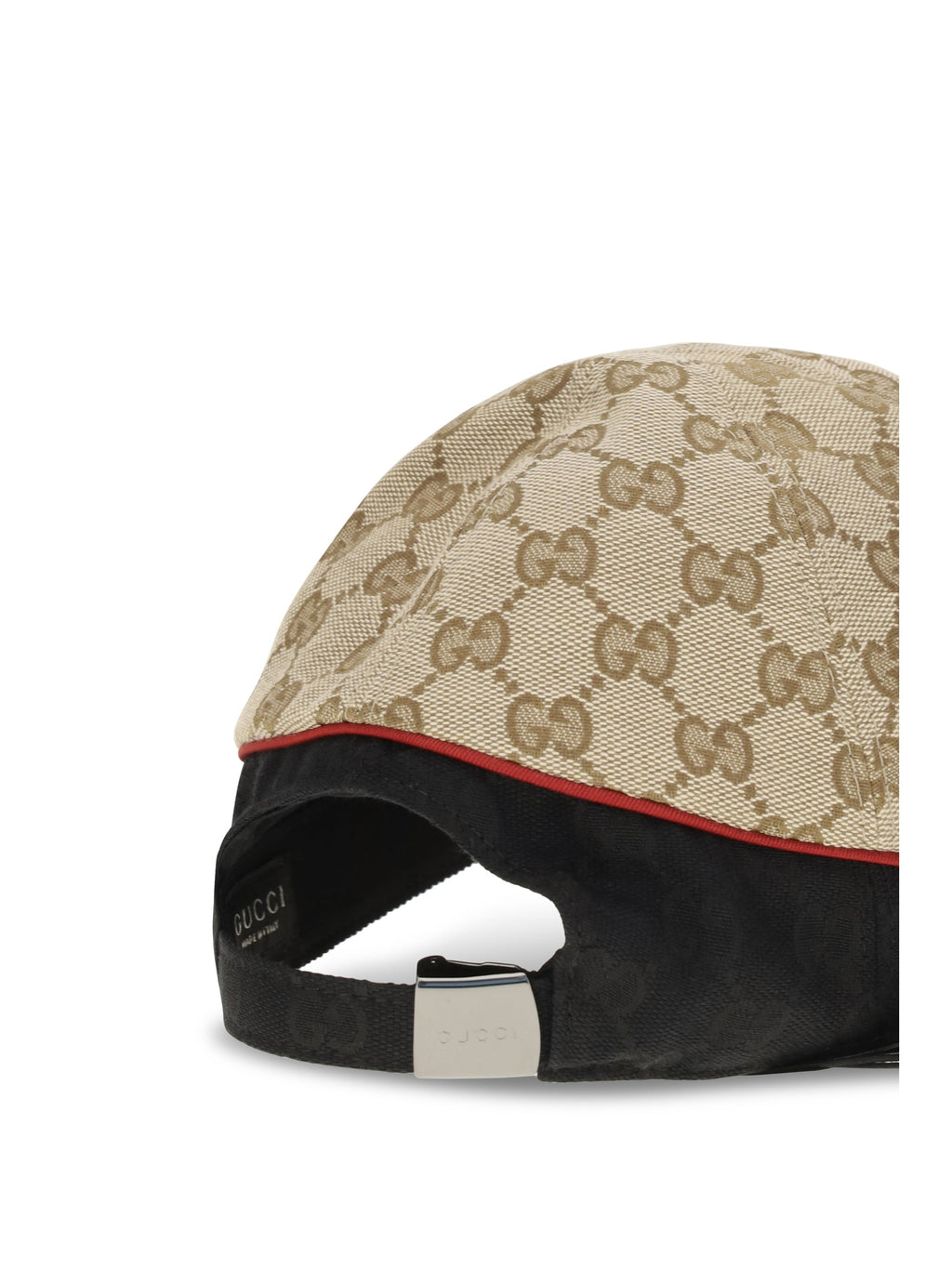 Gucci A001I24HBLB GG Cotton Fabric Baseball Cap — Beige