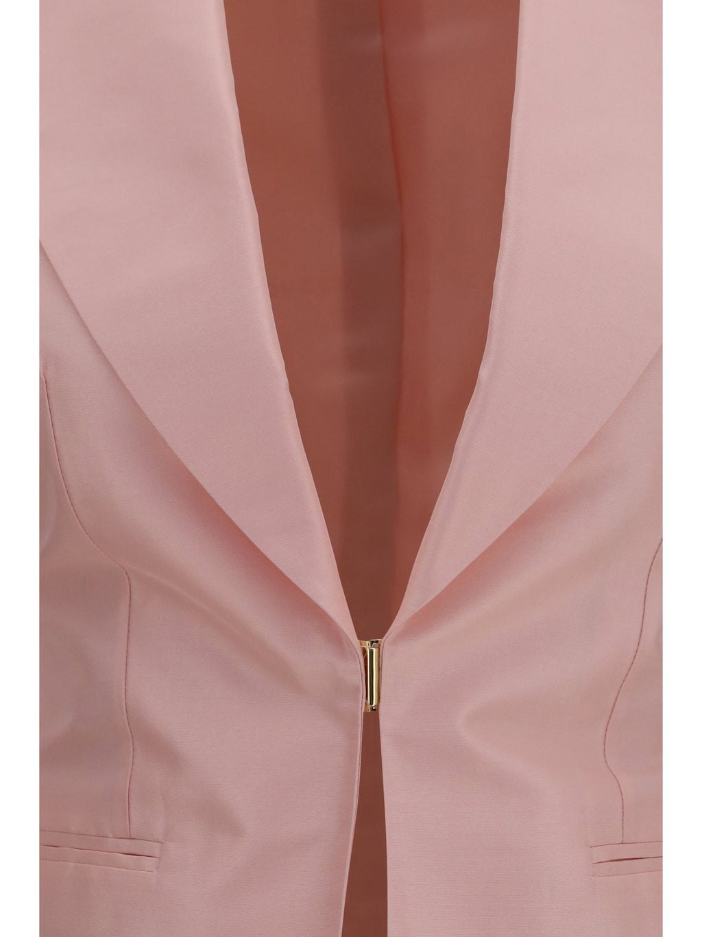 Gucci Silk Faille Blazer — Pink