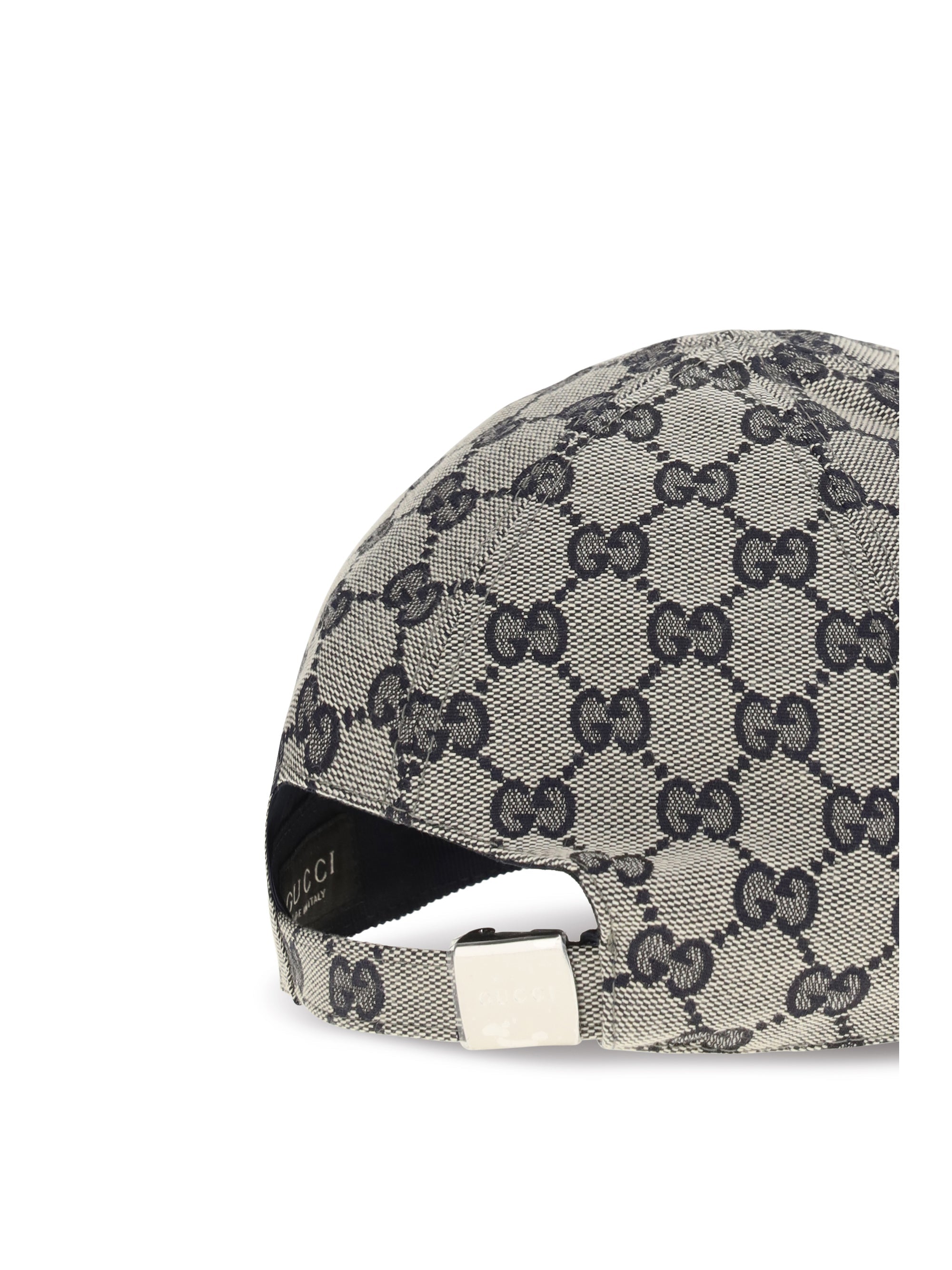 Gucci 8757334HBKS GG Canvas Baseball Cap — Blue