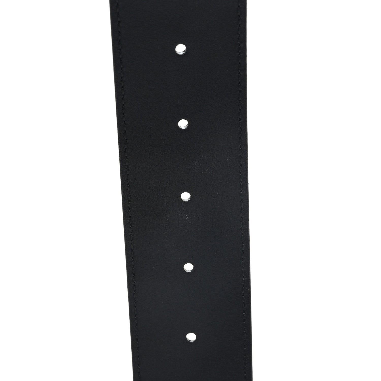 Plutone Calfskin Double G 40mm Belt 75 30 Black