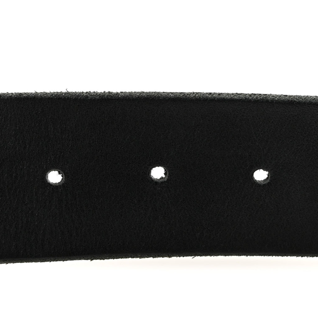 Faded Calfskin Double G 40mm Belt 85 34 Black