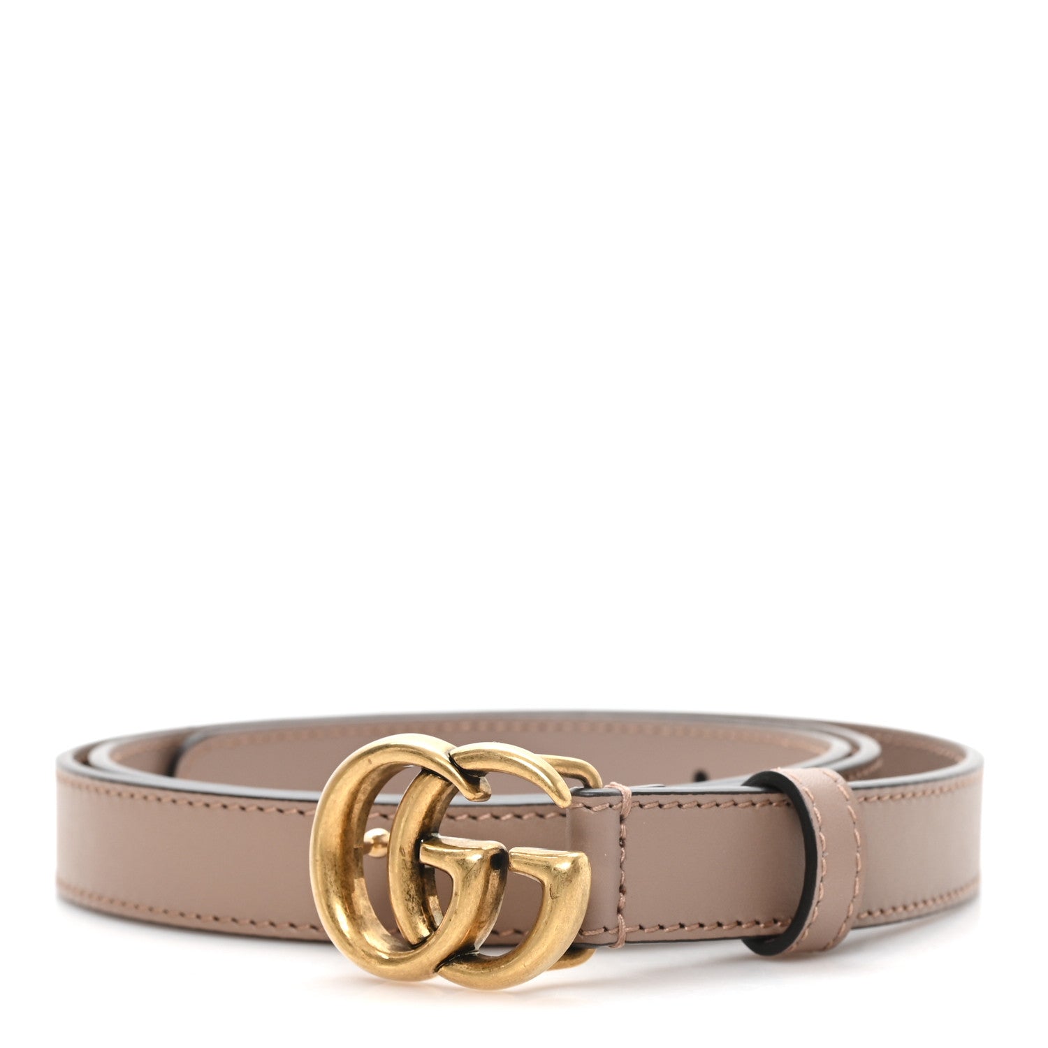 Calfskin Double G 20mm Belt 90 36 Porcelain Rose