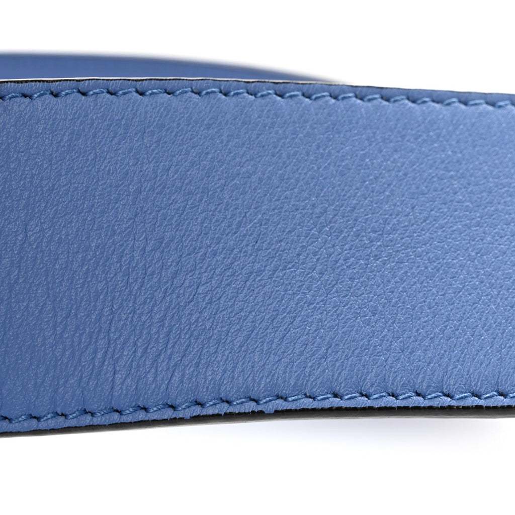 Calfskin Double G 40mm Belt 90 36 Clear Sky Blue