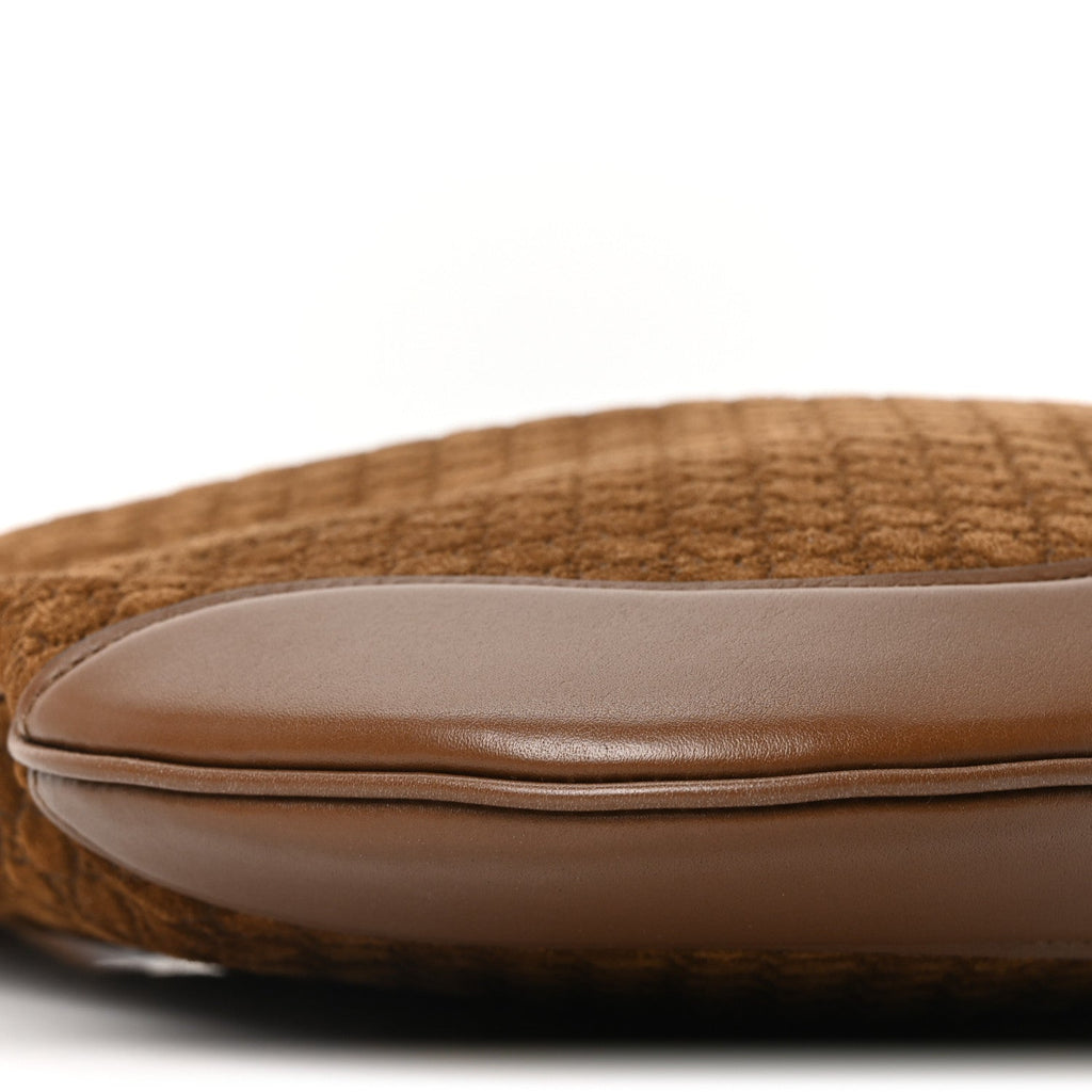 Suede Micro GG Medium B Shoulder Bag Brown