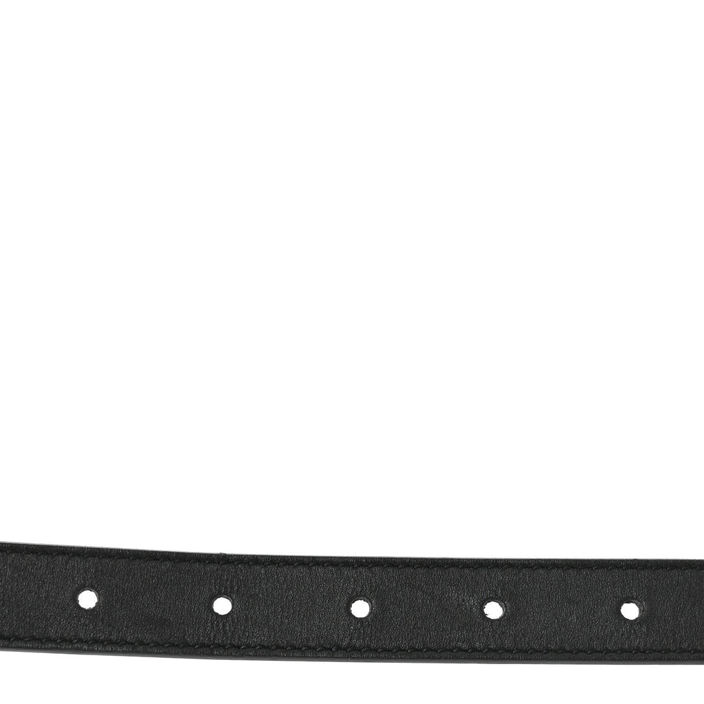 Calfskin Double G 20mm Belt 65 26 Black