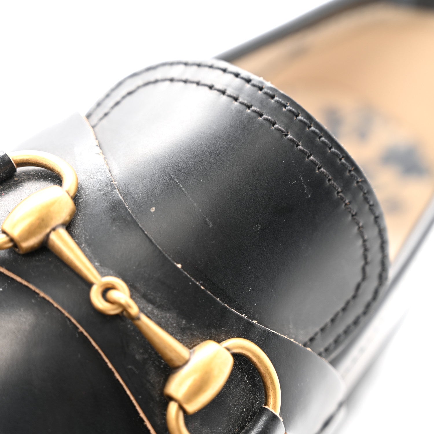 Cordovan Lux Womens Harald Horsebit 25mm Platform Loafers 40 Black 37.5 Black