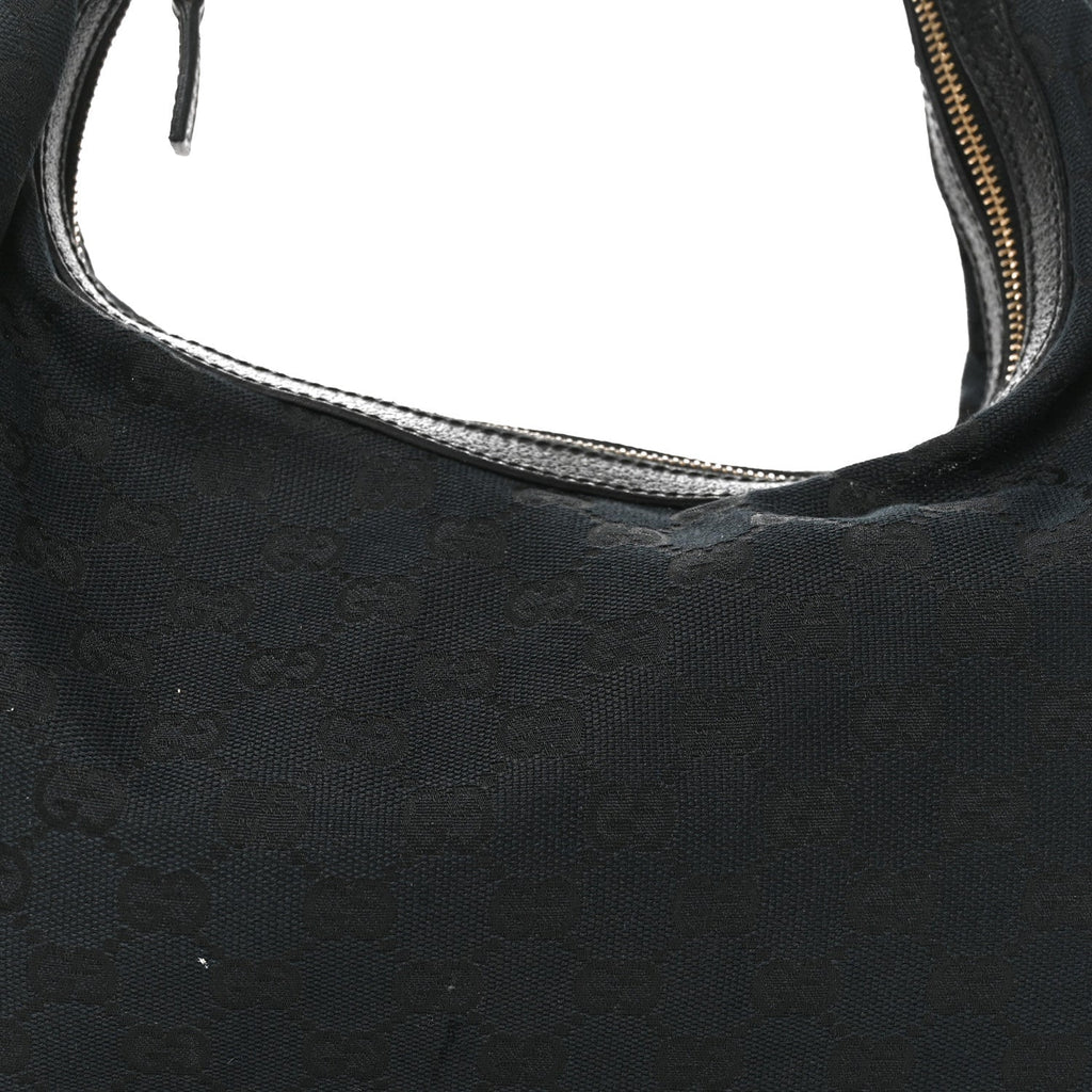 Monogram Medium Pop Hobo Black