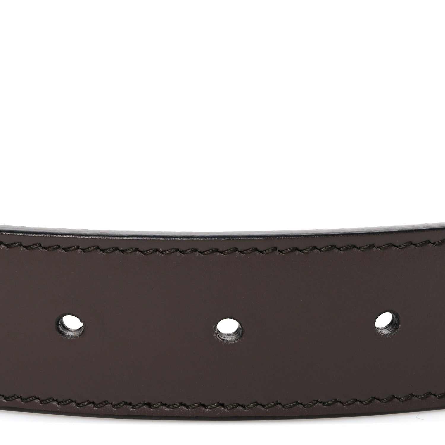 GG Supreme Monogram Matte Plutone Calfskin Double G 30mm Belt 70 28 Beige Ebony New Acero