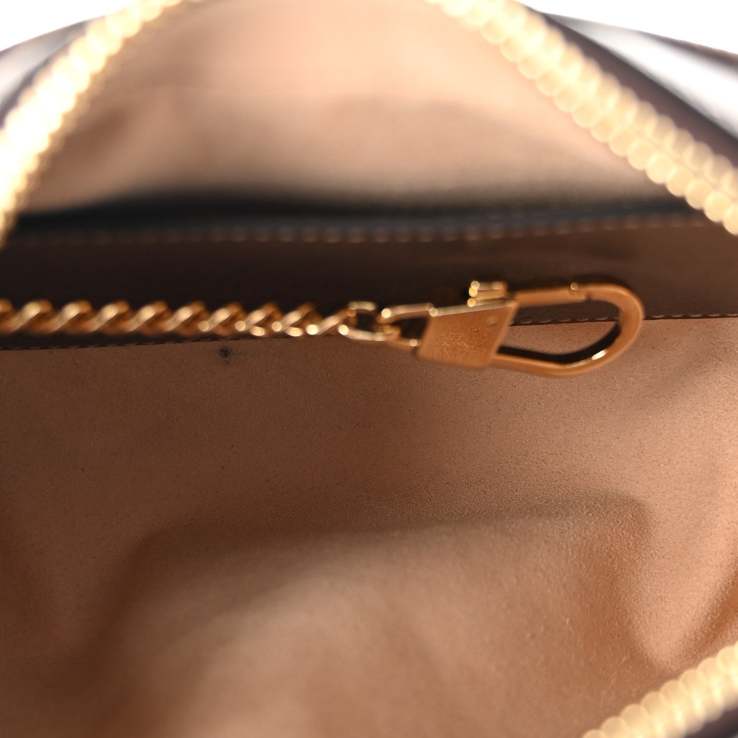 GG Supreme Monogram Web Mini Ophidia Shoulder Bag Brown