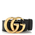 Faded Calfskin Double G 40mm Belt 85 34 Black