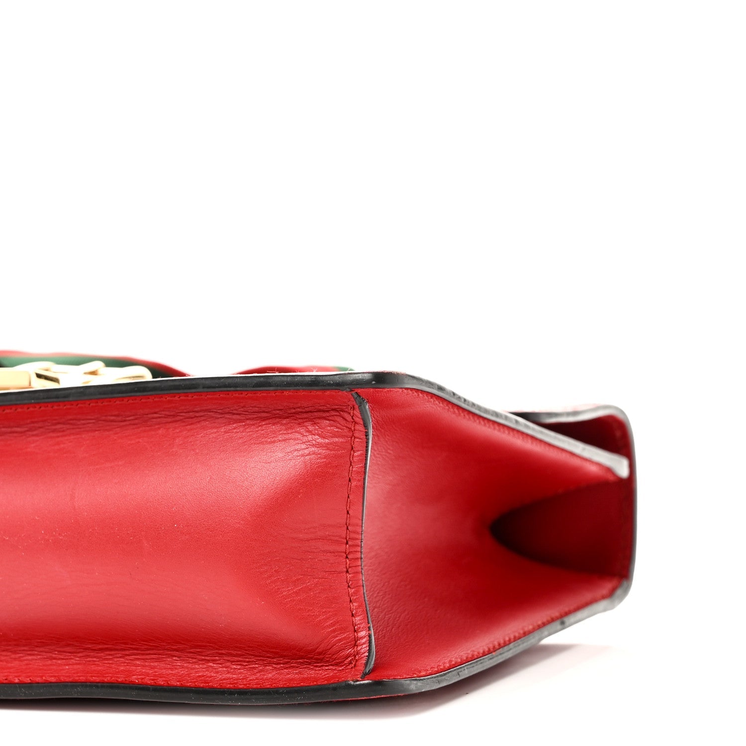 Calfskin Small Sylvie Shoulder Bag Hibiscus Red