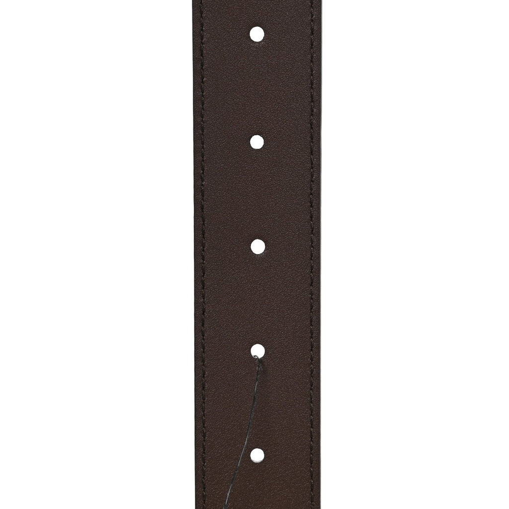 GG Supreme Monogram Textured Dollar Calfskin Blondie 30mm Belt 75 30 Beige Ebony New Acero