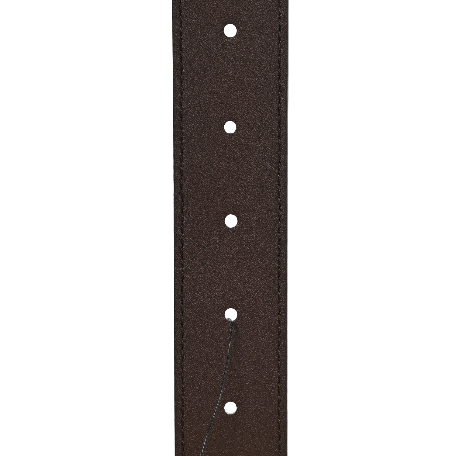 GG Supreme Monogram Textured Dollar Calfskin Blondie 30mm Belt 75 30 Beige Ebony New Acero