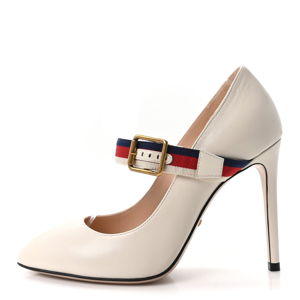 Malaga Kid Sylvie High Heel Pumps 36 White