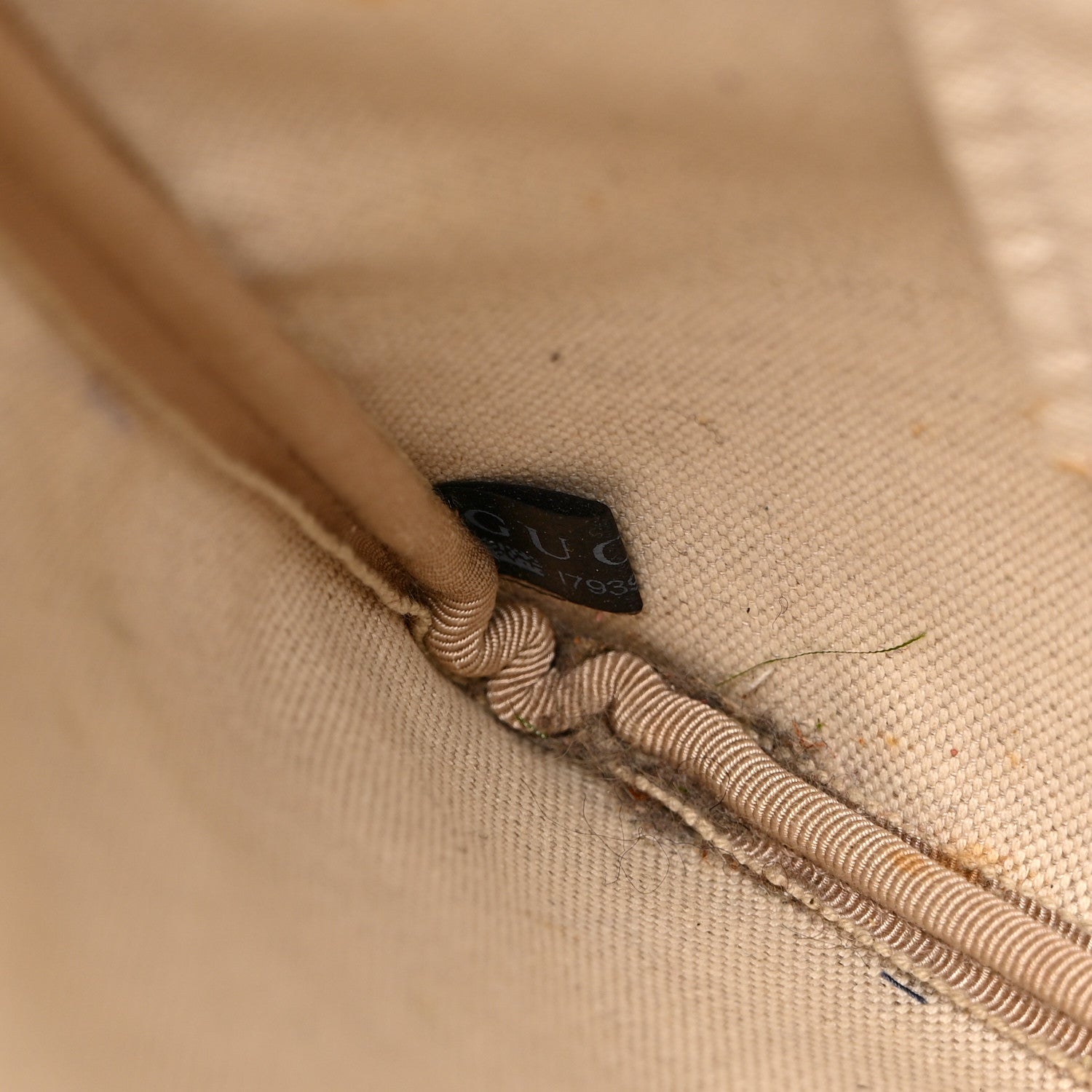 GG Plus Monogram Large Flat Messenger Bag Beige Blue