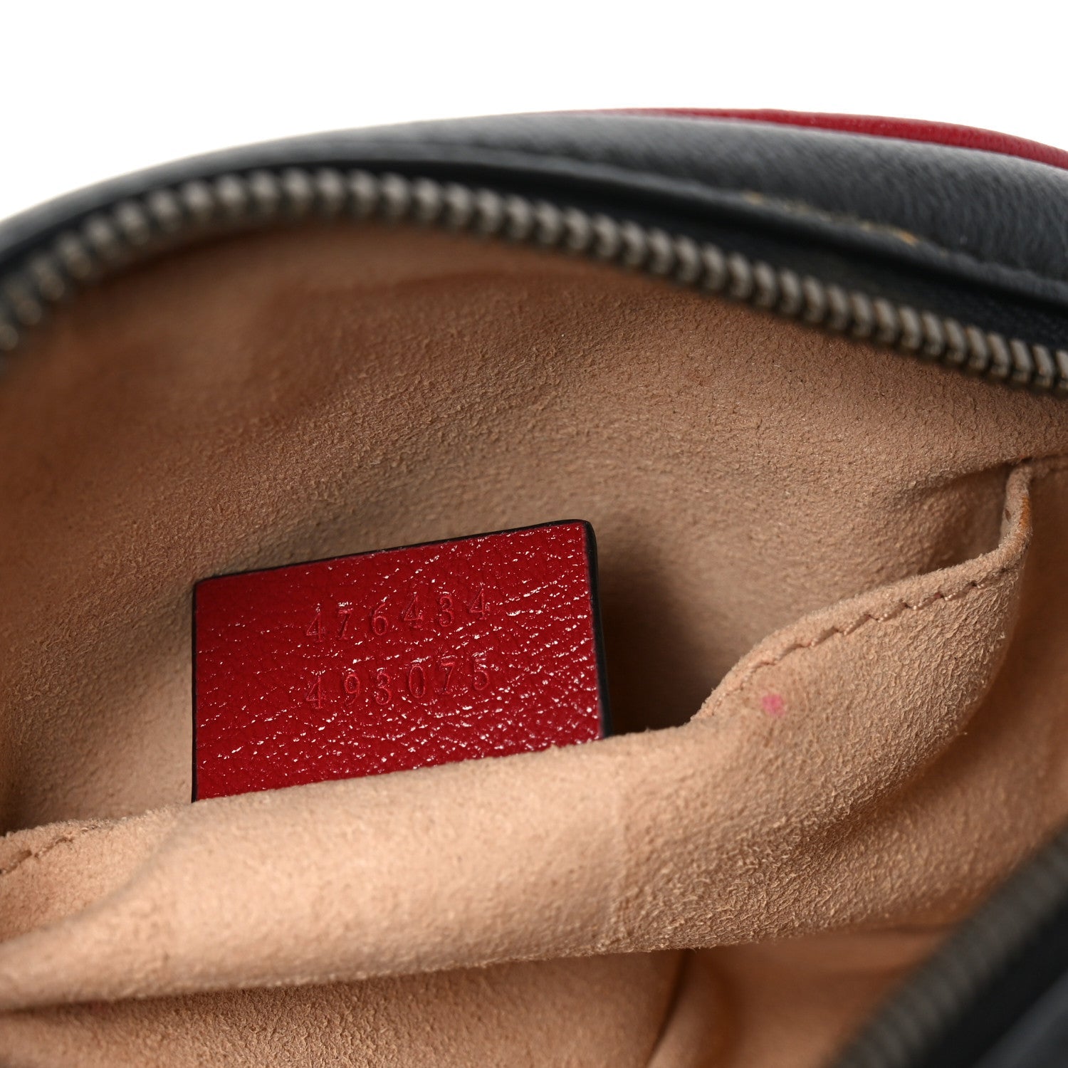 Azalea Calfskin Matelasse Diagonal Torchon GG Marmont Belt Bag 75 30 Black Romantic Cerise