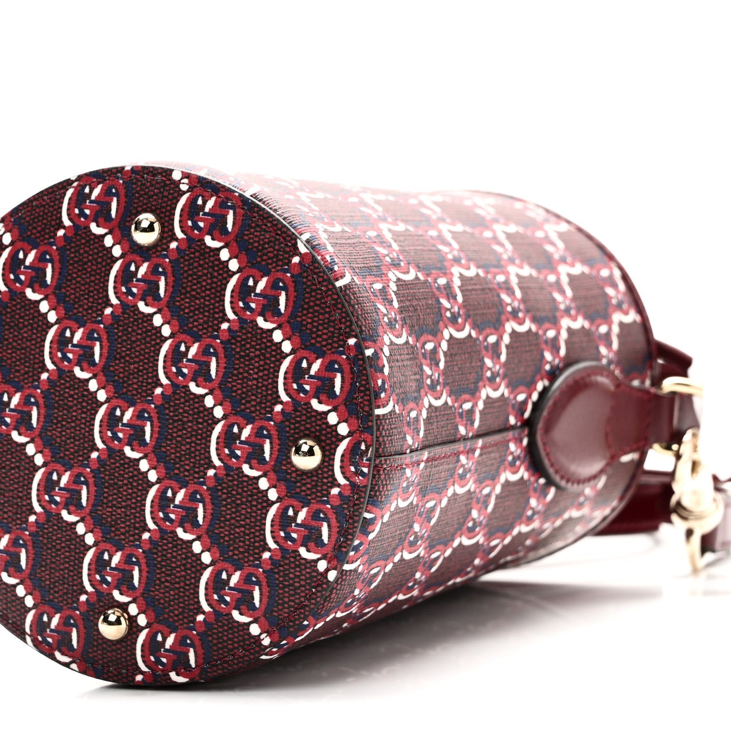 GG Shadow Monogram Mini Bucket Bag Rosso Ancora Red Rosso Ancora Red