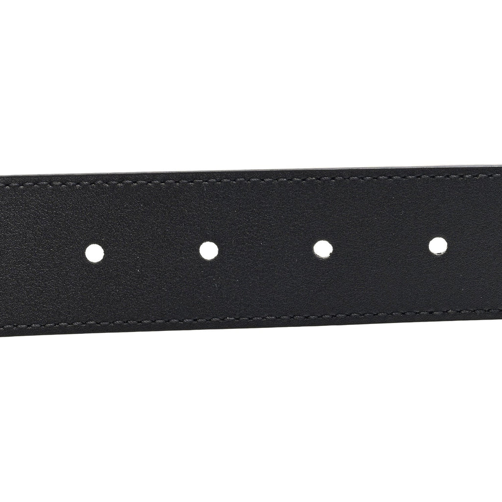 Calfskin Interlocking G 35mm Belt 120 48 Black