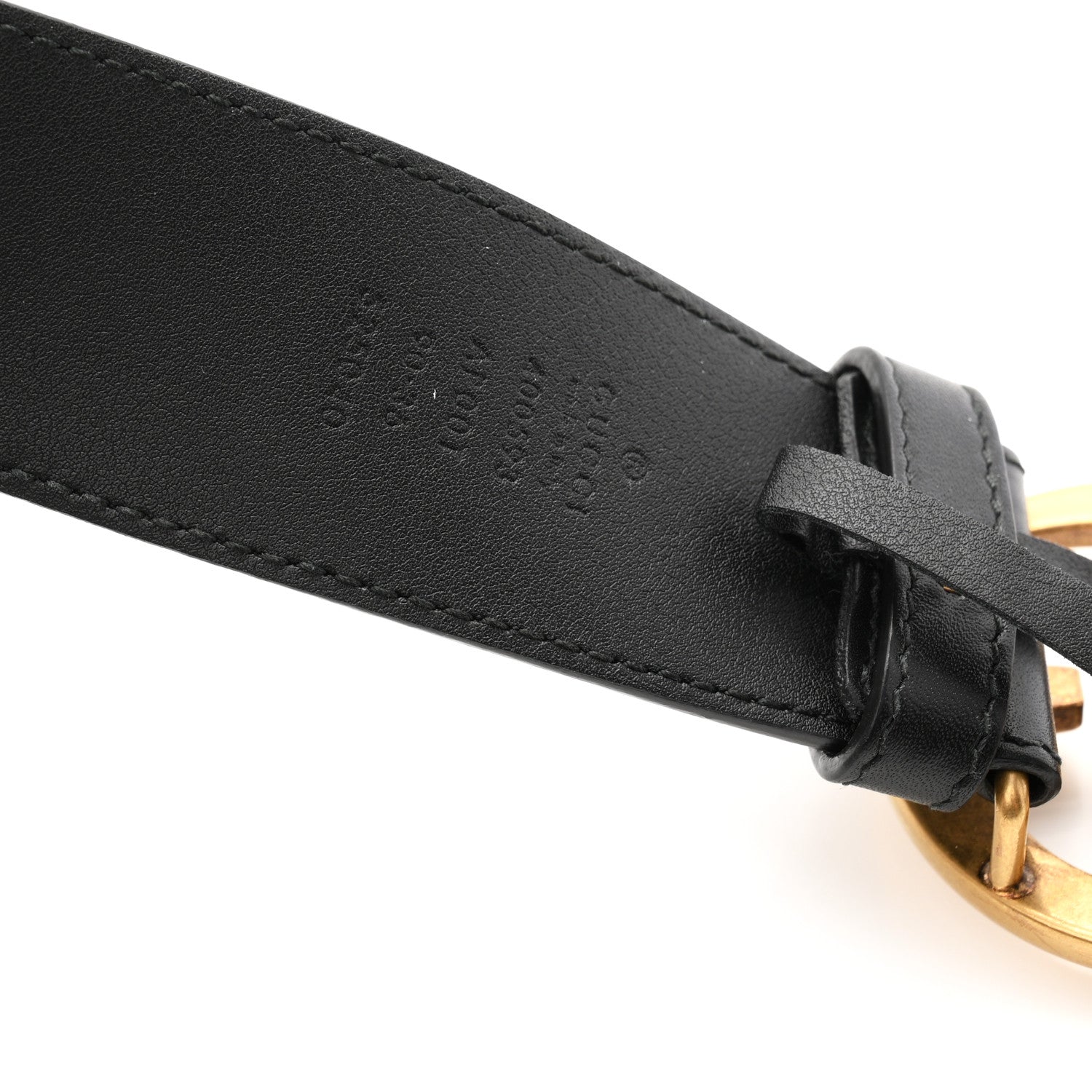 Calfskin Double G 40mm Belt 90 36 Black
