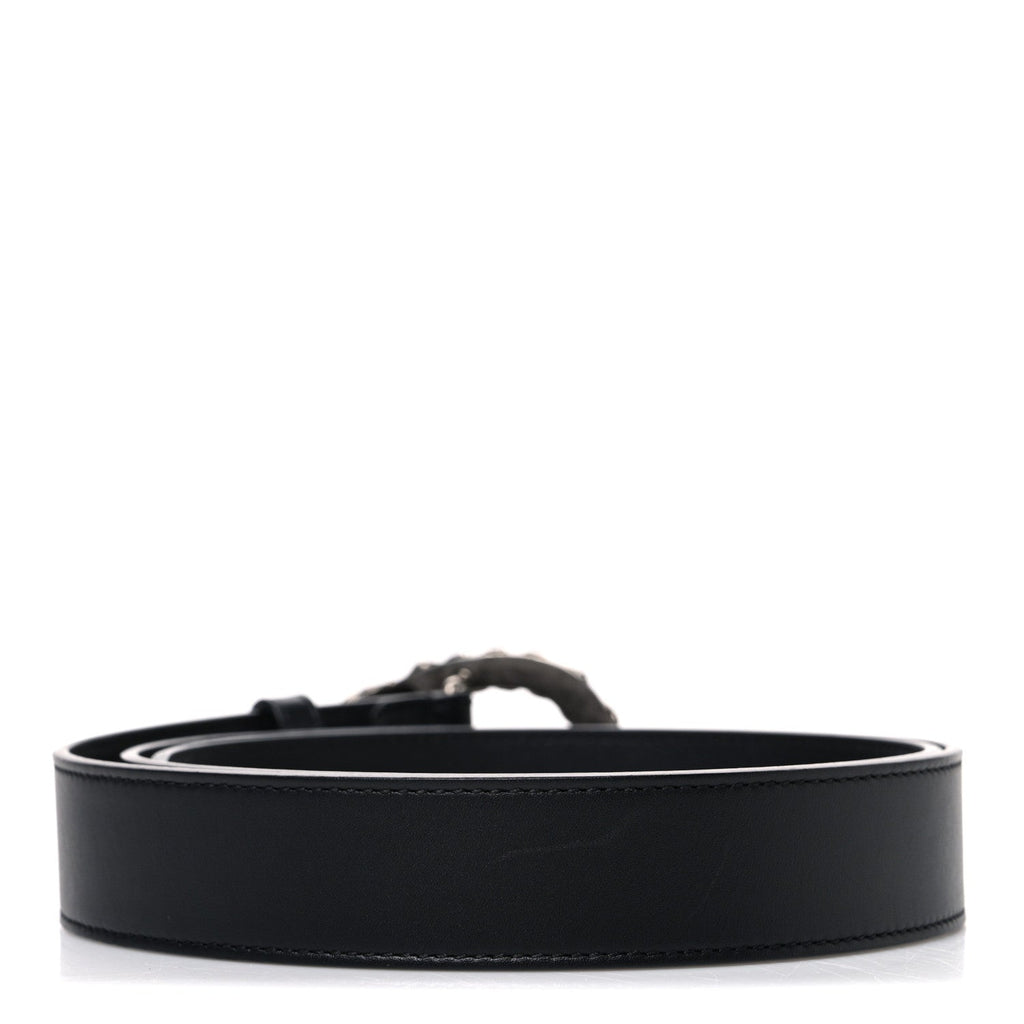Moon Calfskin Crystal Dionysus 30mm Belt 90 36 Black Black Diamond