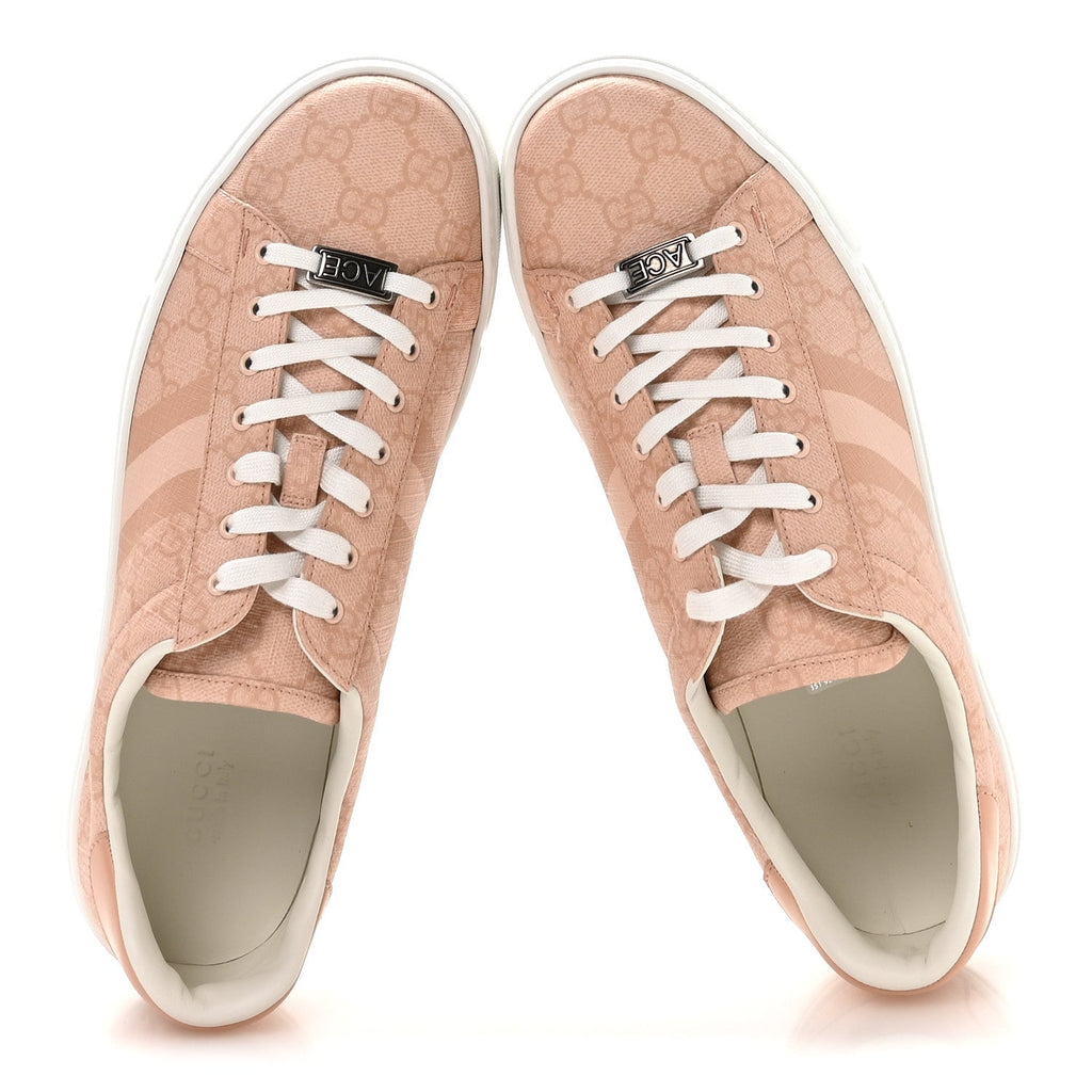 GG Supreme Tonal Web Womens New Ace Sneakers 41 Pink