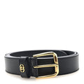 Calfskin Interlocking G 35mm Belt 120 48 Black