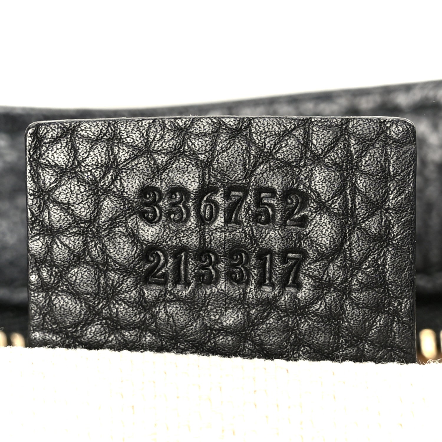 Pebbled Calfskin Medium Soho Flap Crossbody Black