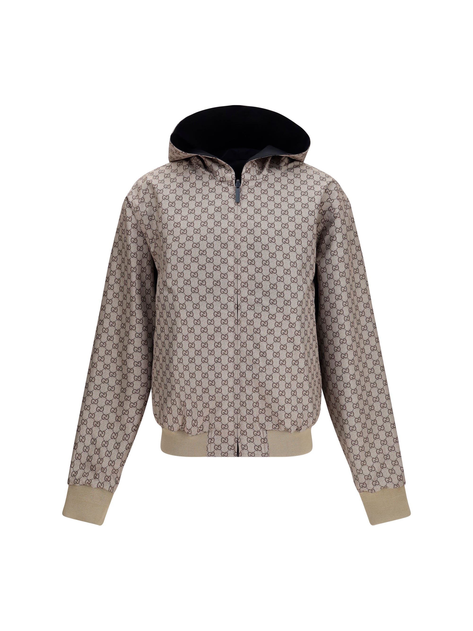 Gucci Reversible Zip Jacket — Black