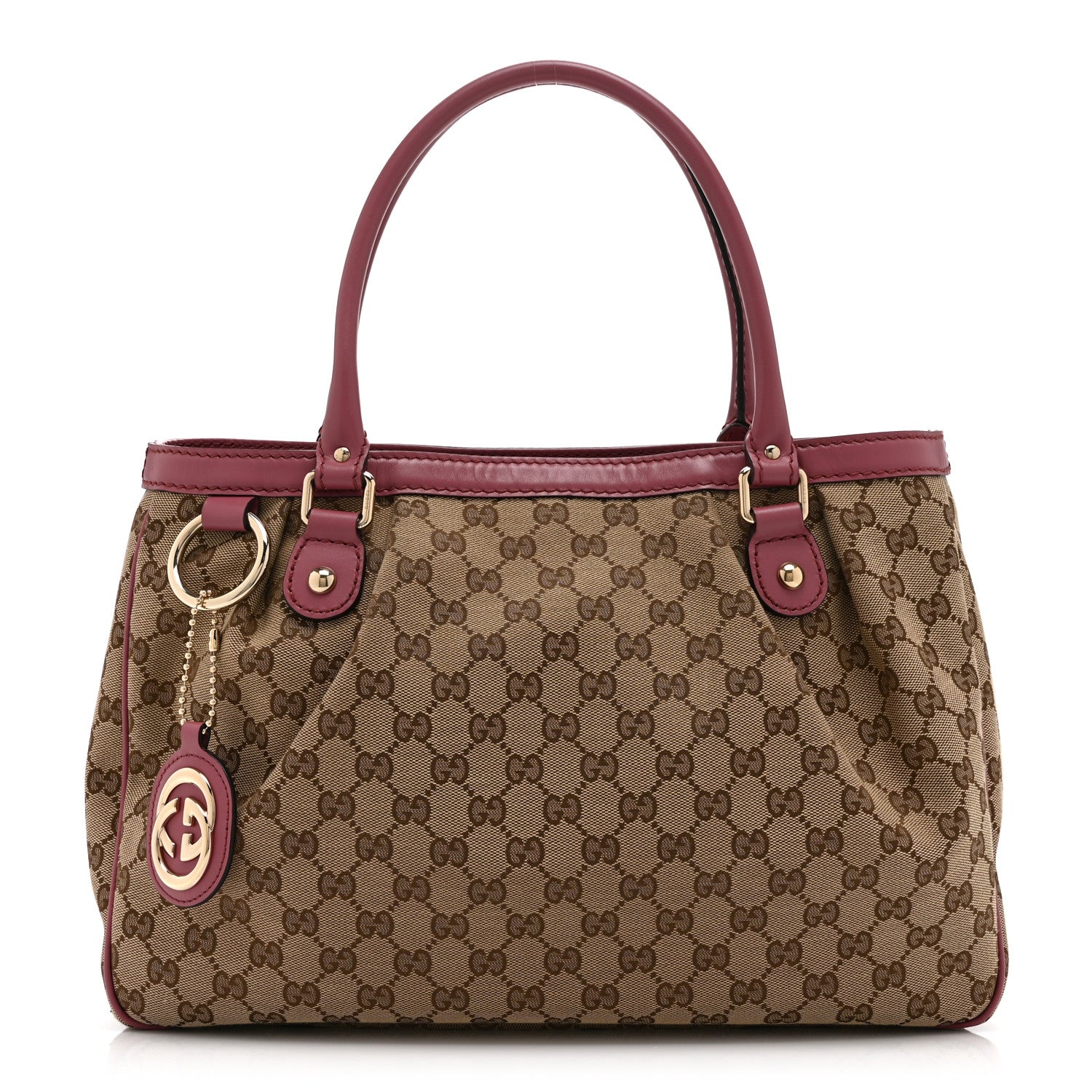 Monogram Medium Sukey Top Handle Tote Peonia Flower