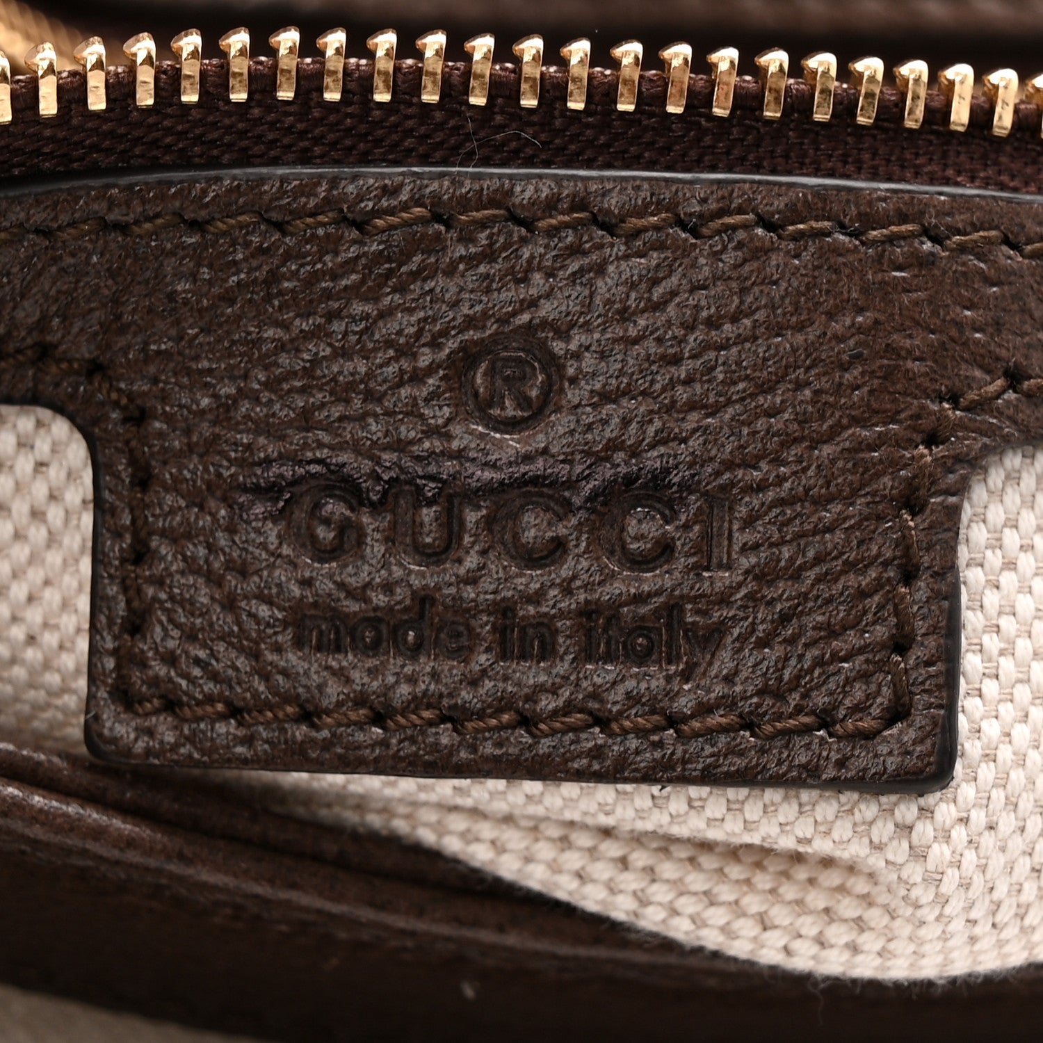 GG Supreme Monogram Textured Dollar Calfskin Web Medium Blondie Top Handle Shoulder Flap Bag Beige Ebony New Acero