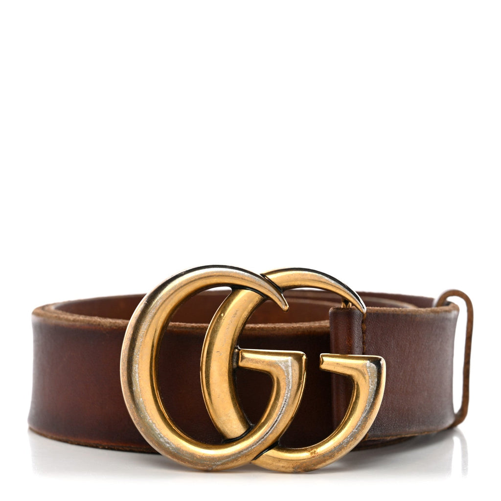 Faded Calfskin Double G 40mm Belt 75 30 Cuir