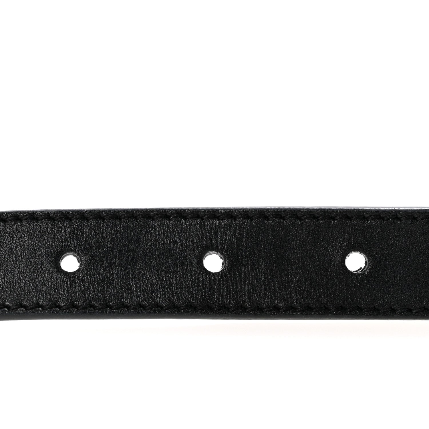 Calfskin Double G 20mm Belt 80 32 Black