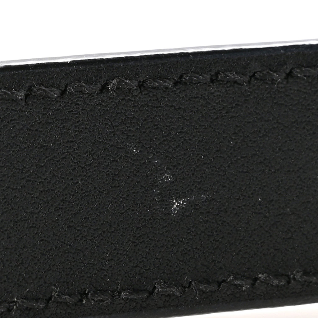 Calfskin Double G 20mm Belt 80 32 Black