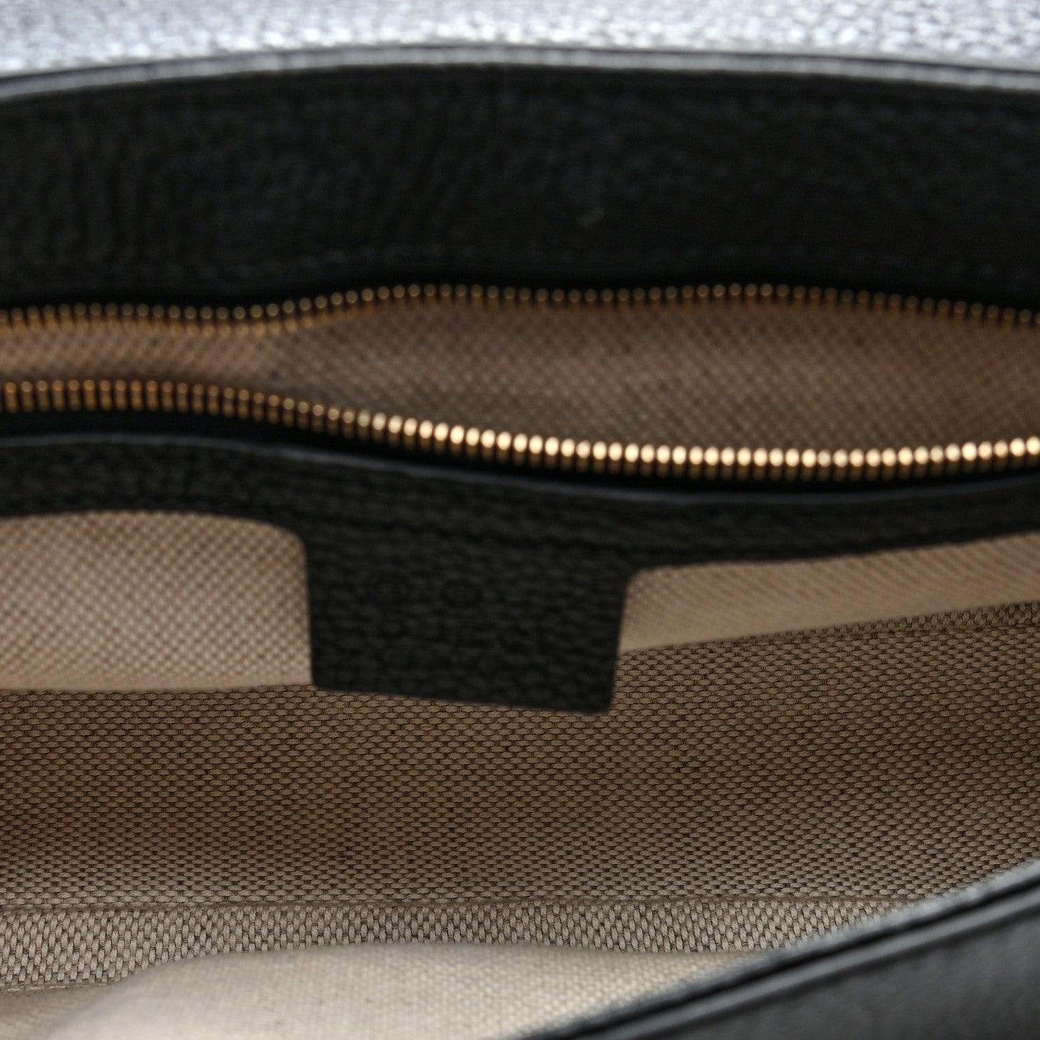 Pebbled Calfskin Medium Soho Flap Crossbody Black