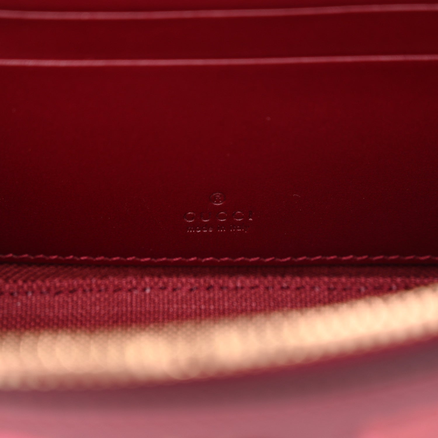 GG Supreme Monogram Canvas Lunar New Year Shoulder Bag  Red Pink Multicolor
