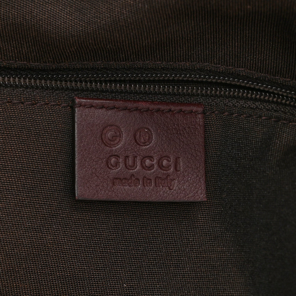 Guccissima Medium Sukey Boston Chocolate