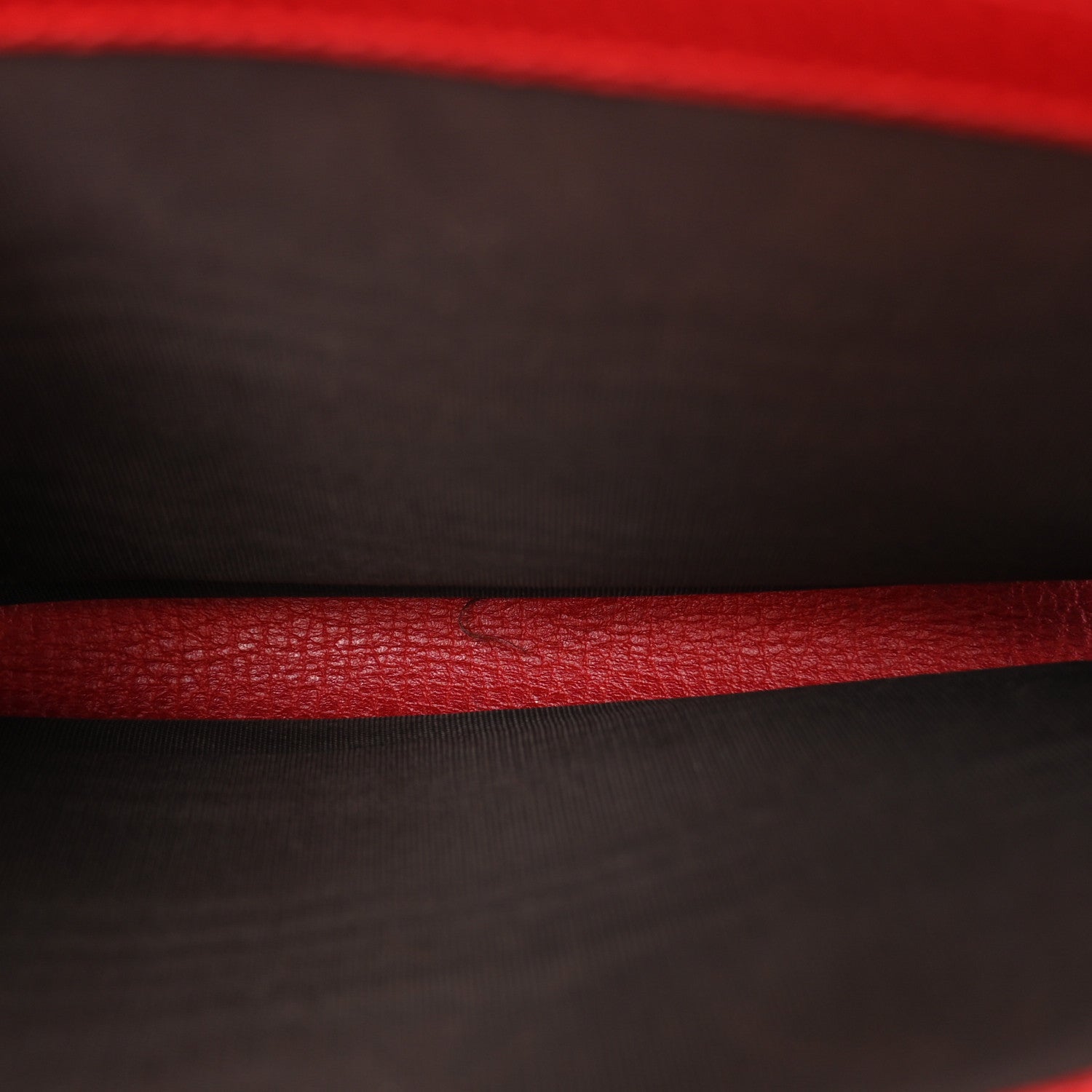 Calfskin Mini Dionysus Chain Wallet Hibiscus Red