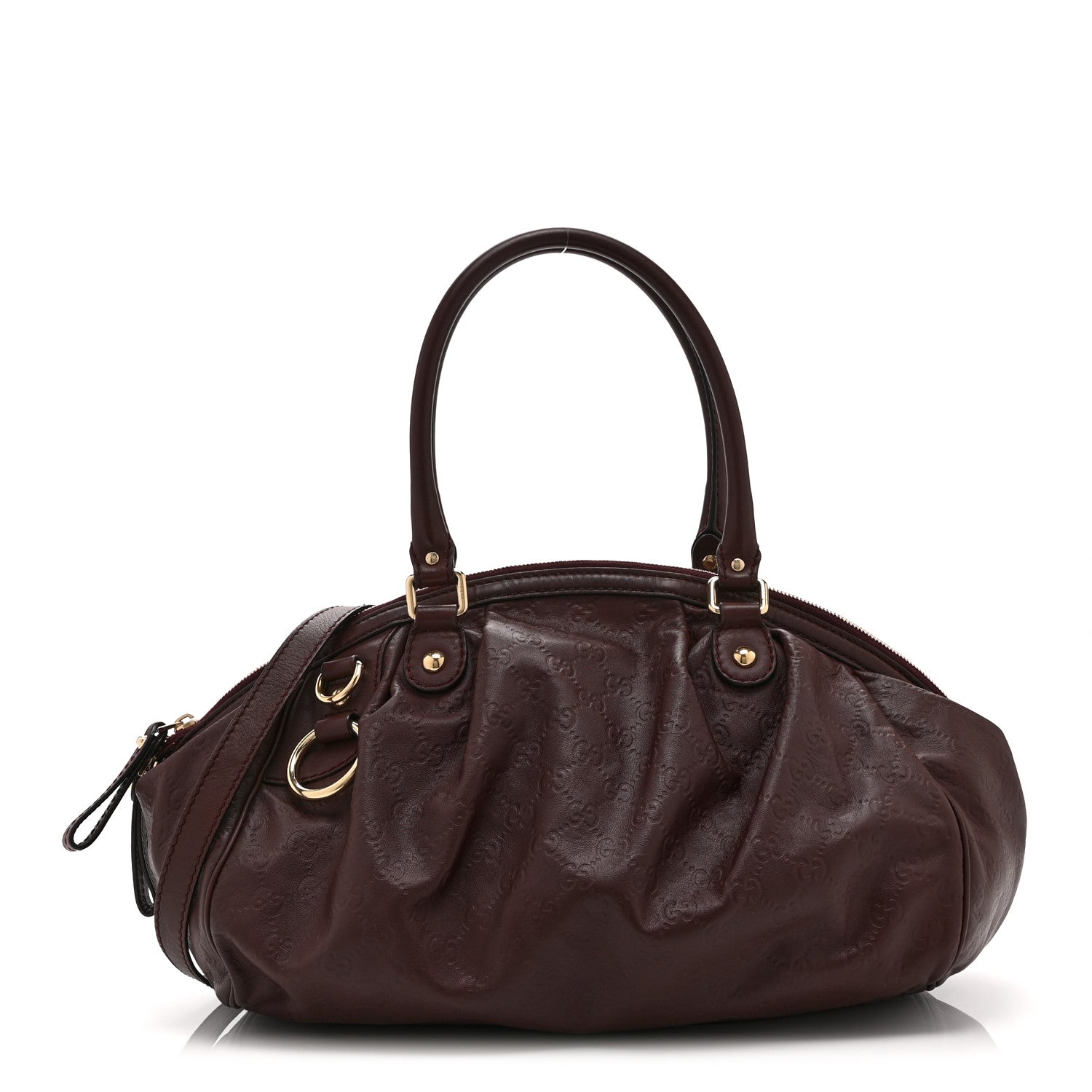 Guccissima Medium Sukey Boston Chocolate