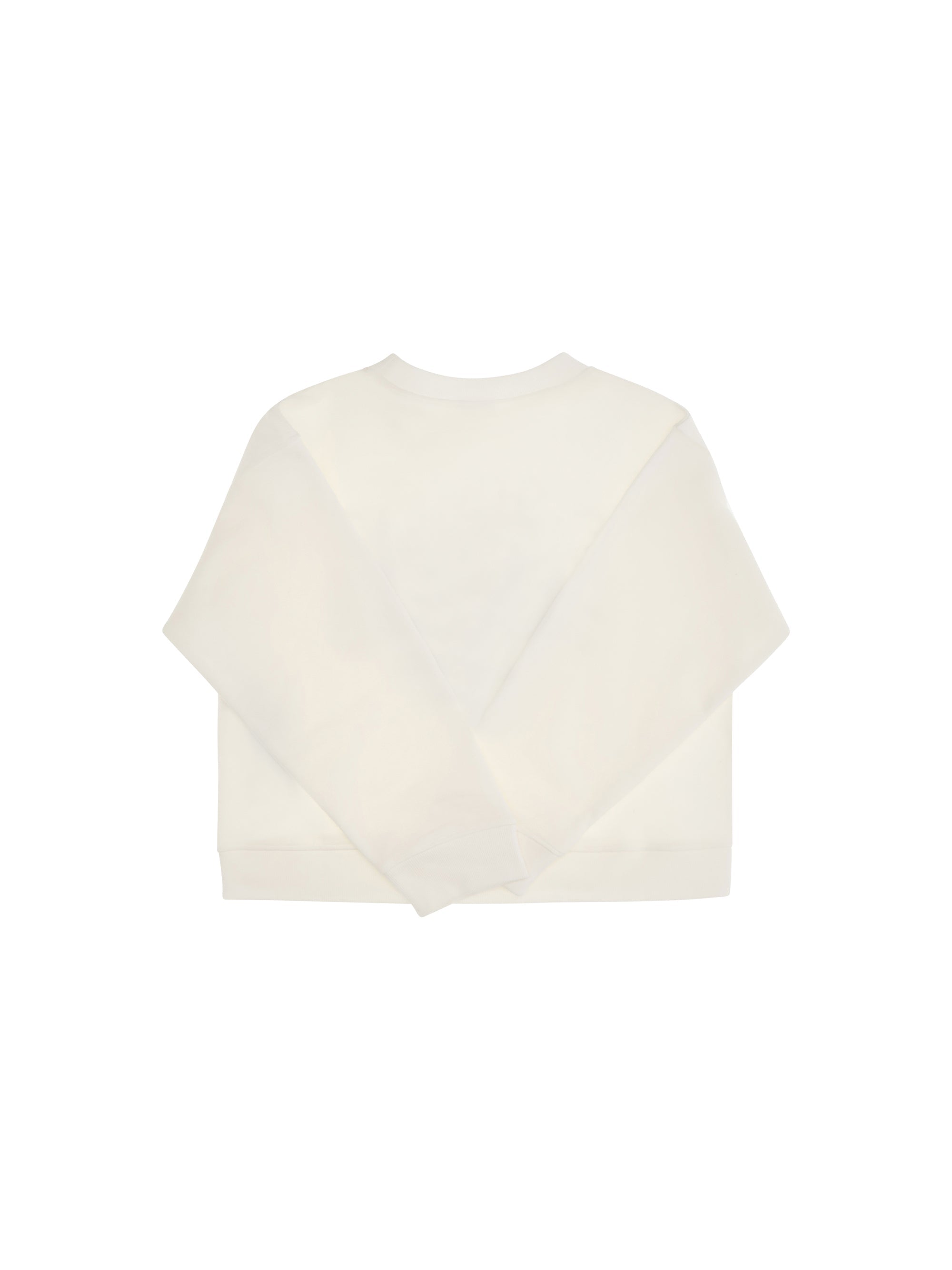 Gucci Felted Cotton Sweatshirt — White