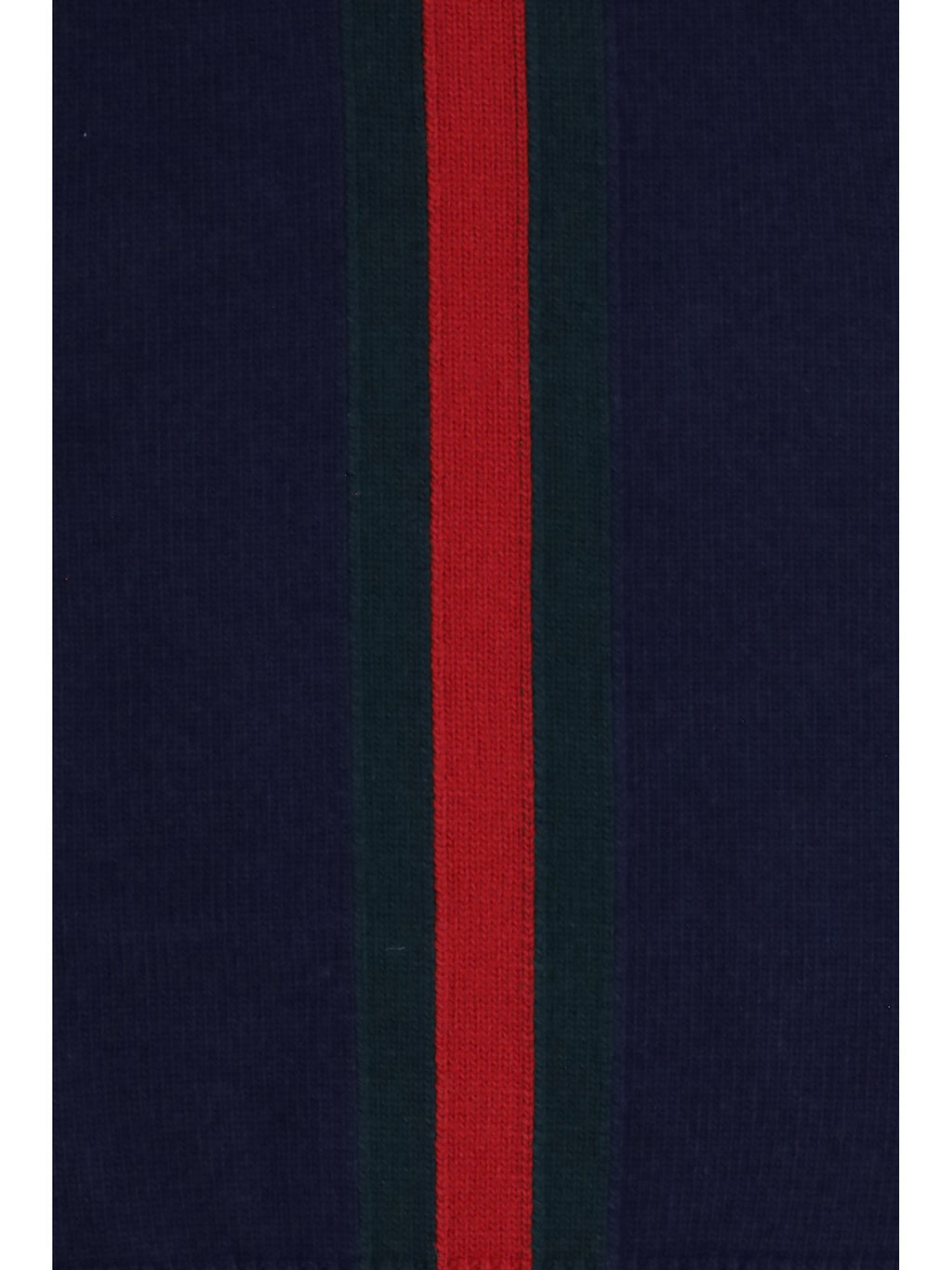Gucci Web Stripe Sweater — Navy