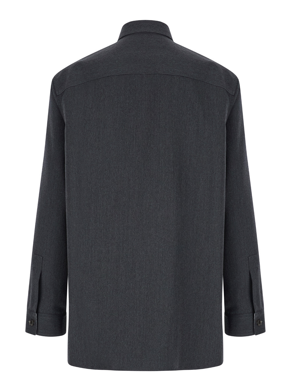 Gucci Wool Shirt — Gray